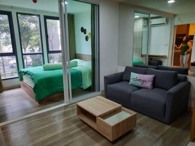 เช่า- The Moniiq Sukhumvit 64/1 ห้องนอน / 28 ตร.ม. /ชั้น 2 ใกล้ BTS ปุณณวิถีเช่า 9,000