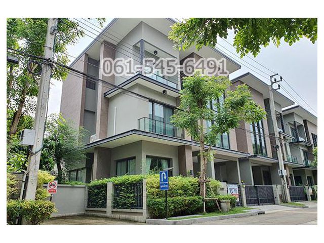 ขายบ้านเดี่ยว 3 ชั้น ม.โซลรัชดาภิเษก68 วงศ์สว่าง บางซื่อ บ้านหัวมุม ใหม่มาก ถูกที่สุด