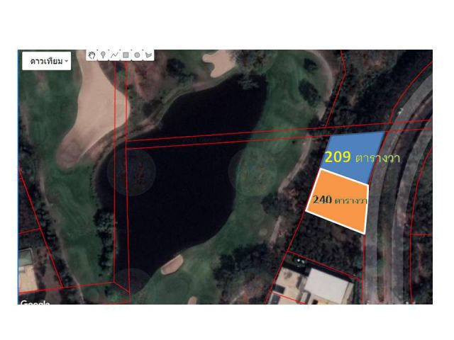 ขายที่ดินในสนามกอล์ฟเดอะเลกาซี่ (The Legacy Golf Club) อยู่ติดซาฟารีเวิลด์ เนื้อที่ 449 ตร.ว. ติดถนนโครงการ