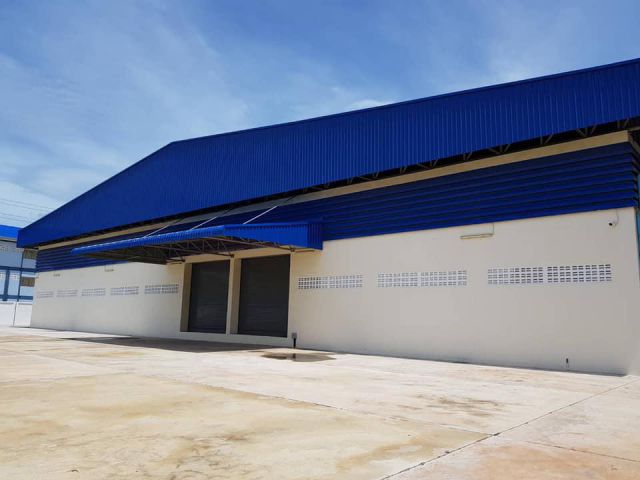SS231 ขายโรงงานใหม่ 12 ไร่ 3500 ตรม. รถใหญ่เข้าออกได้ กระทุ่มแบน สมุทรสาคร ราคาถูก