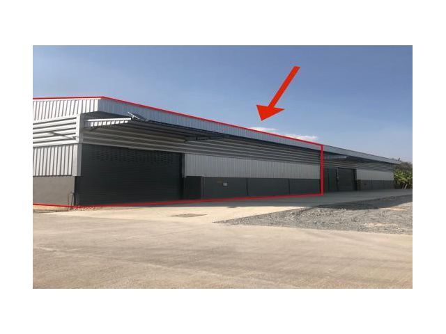 ให้เช่าโกดัง  สร้างใหม่พร้อมออฟฟิศ ติดถนนบางบอน4 ใกล้ถนนถนนกาญจนาภิเษก