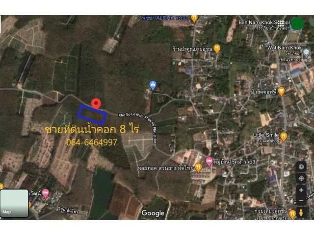 ขายที่ดินสวนยาง 8 ไร่ น้ำคอกใหม่ ระยอง