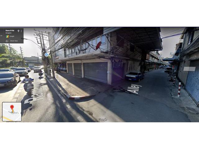 ขายอาคารพาณิชย์ 3 ชั้น ถนนพระราม 4