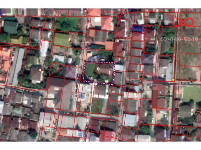 ขายที่ดินพร้อมสิ่งปลูกสร้าง 161 ตารางวา ถ.ประชาราษฎร์สาย1