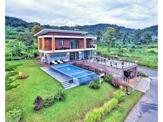ขายบ้านพักตากอากาศ Brownie mountain เขาใหญ่   พาโนรามาวิว Pool Villa ในโครงการภูภัทรา 3 เขาใหญ่ ต.พญาเย็น อ.ปากช่อง จ.นค