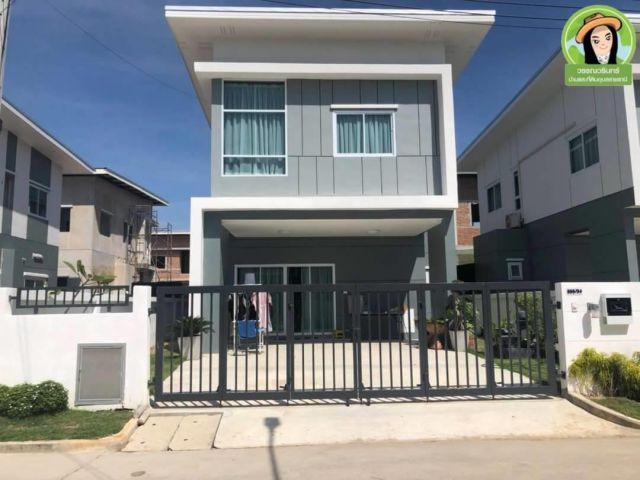 บ้านเช่าน่าอยู่ในโครงการอรุณโฮม โนนหงส์ทอง/บ้านปลาดุก เดือนละ 12,000 บาท
