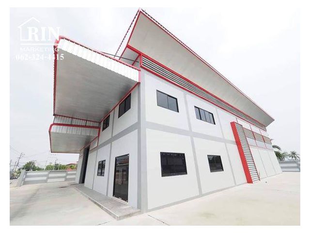 รหัสทรัพย์ :    AK060521-01 โรงงานสำเร็จรูปพร้อมที่ดิน กระทุ่มแบน สมุทรสาคร