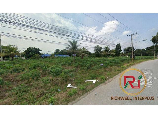 ที่ดินแปลงเล็ก ขายที่ดิน อ.บางละมุง 3 ไร่ ติดถ.เส้นหนองสะเดา 2 ด้าน ใกล้ถนนสุขุมวิท(3) 1 กม. อ.บางละมุง จ.ชลบุรี