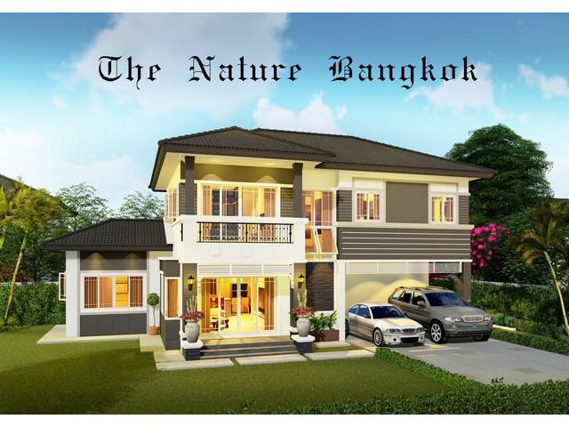 ขายบ้านเดี่ยว 2 ชั้น 100ตรว มบ.The Nature Bangkok