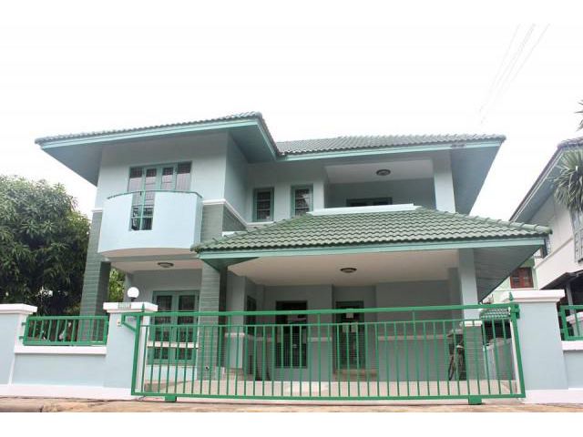 รหัส B0792 ให้เช่าบ้านเดี่ยว หมู่บ้านกรีนวิลล์ คลองสามวา  หมู่บ้านกรีนวิลล์ ซ.สามวา 11 ถ.สามวา ข.บาง