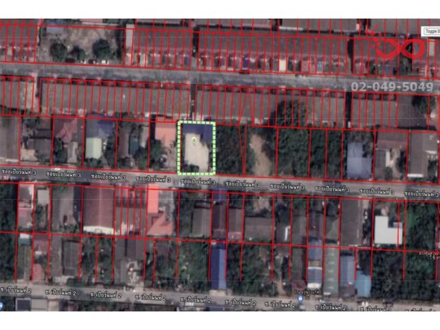 ขายที่ดินพร้อมสิ่งปลูกสร้าง 100 ตารางวา ซอยเปียร์นนท์3 ลำลูกกาคลอง3