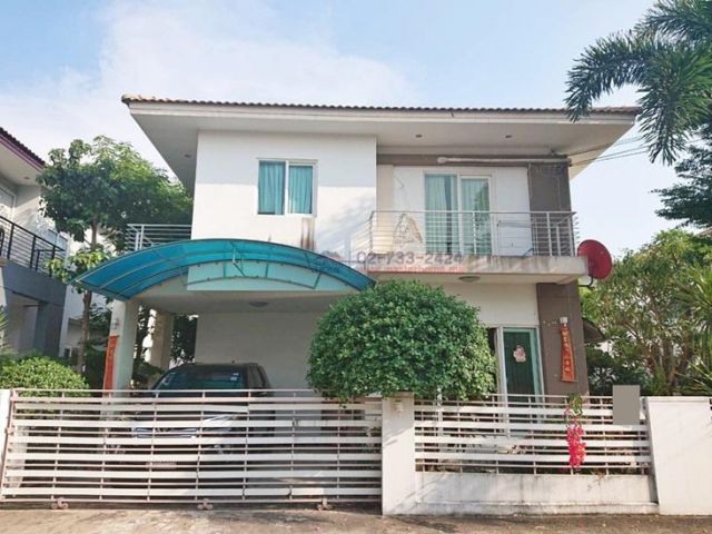 ขายบ้านเดี่ยว 2 ชั้น บ้านสวน ร่มเกล้า-สุวรรณภูมิ ถ.ร่มเกล้า มีนบุรี ใกล้ม.เกษมบัณฑิต - 05615