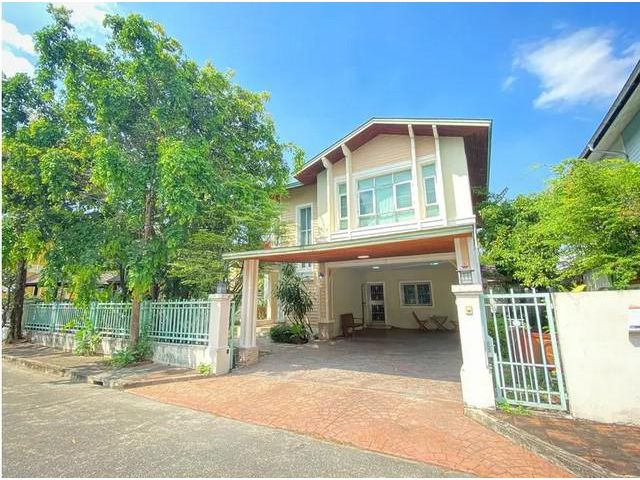 P38 ให้เช่าบ้านเดี่ยว 2 ชั้น ปริญสิริ นวลจันทร์ Prinsiri Nuanchan เดินทางสะดวก เขตบึงกุ่ม ใกล้ห้างแฟชั่น ไอซ์แลนด์ Centr