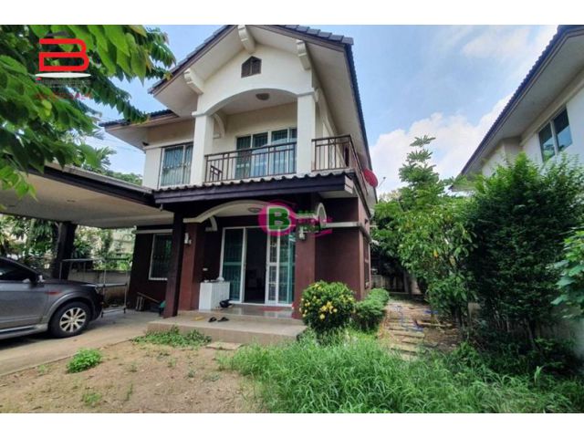 บ้านเดี่ยว 2 ชั้น โครงการ นันท์นลินปาร์คโฮม เฟส 4 เนื้อที่ 69.9 ตรว.เขตหนองจอก