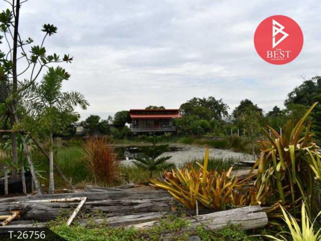 ที่ดินพร้อมสิ่งปูกสร้าง  ท่ามกลางธรรมชาต   บางภาษี บางเน