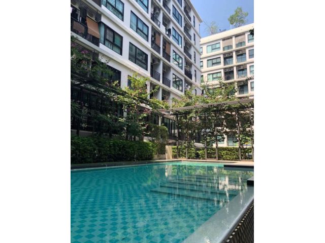 ขายคอนโด โครงการ Villa Lasalle ลาซาล 18 ห้องมุม แต่งสวย