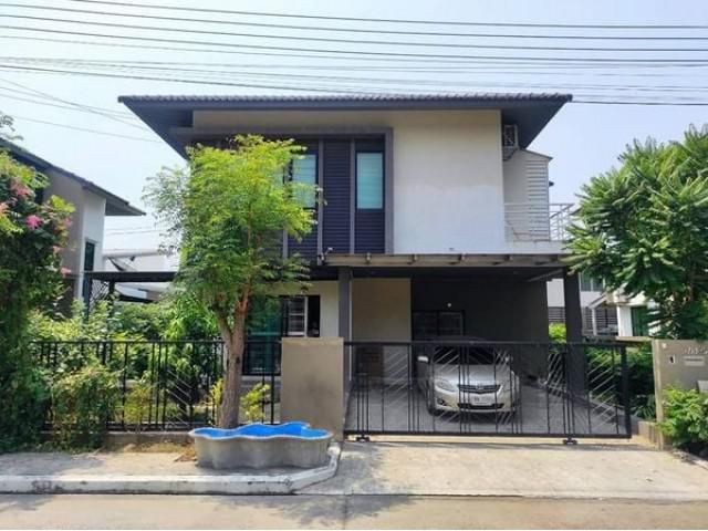 ให้เช่าบ้านเดี่ยว 2 ชั้น โครงการเลอมิวเรีย คลองหลวง คลองสอง เฟอร์ครบพร้อมอยู่ (อนุญาตเลี้ยงสัตว์ได้)