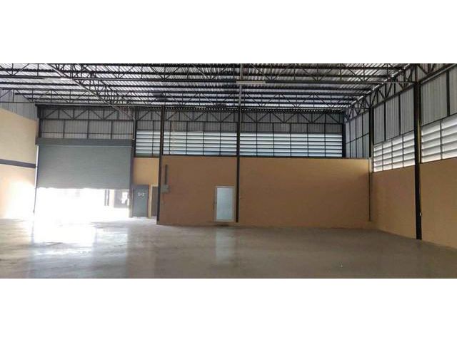 ให้เช่าโกดังพร้อมออฟฟิศ 2ชั้น ถนนบางปลา สมุทรสาคร