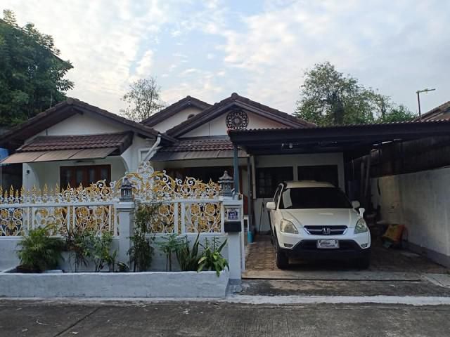 รหัสทรัพย์ V5068 ให้เช่าบ้านเดี่ยวชั้นเดียว หมู่บ้านในฝันเคหะธานี ซอยรามอินทรา 14 แยก 9 (ซอยมัยลาภ)