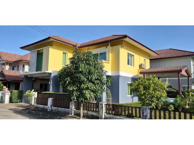 H130-House for sale (Siriphon Village 10), Ton Pao Subdistrict, San Kamphaeng District, Chiang Mai Province.