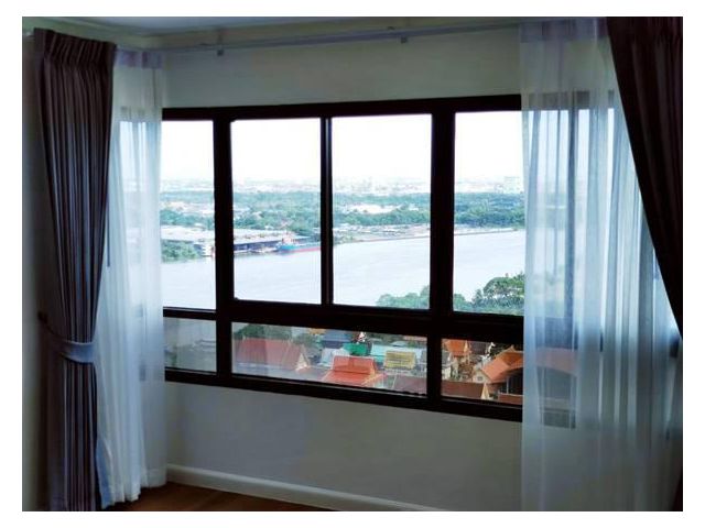 ขายด่วน LPN PLACE คอนโดริมแม่น้ำเจ้าพระยา ห้องมุม รับวิวแม่น้ำเต็ม มองเห็นบางกระเจ้าชัด