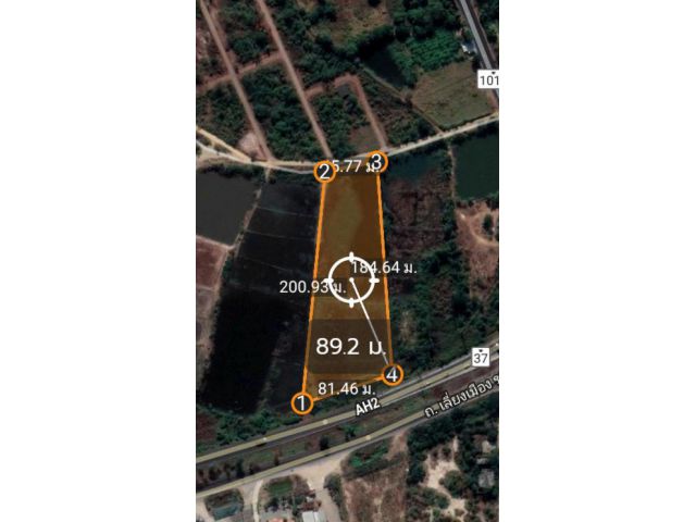 ขายที่ดิน 7 ไร่ 1 งาน เศษ แปลงสวย ติดถนนบายพาสเส้นชะอํา หัวหิน