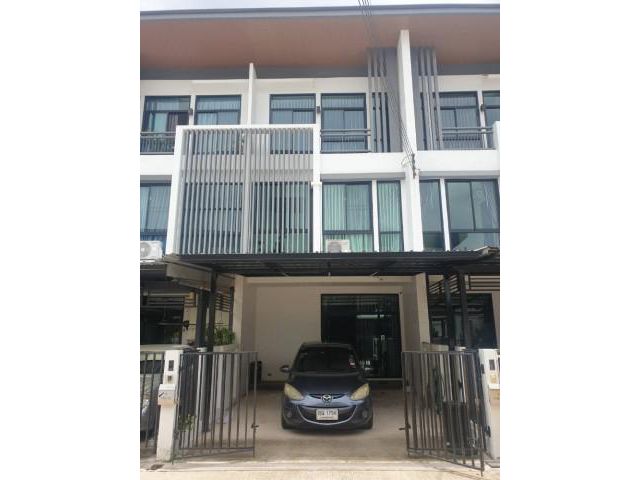 รหัสทรัพย์ V5069 ให้เช่าทาวน์เฮ้าส์ 3 ชั้น โครงการโคซี่ ลาดพร้าว41 แยก 6-7 ใกล้ MRT ลาดพร้าว มีเฟอร์