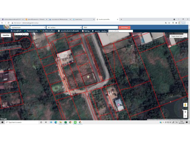 PR254  ขายที่ดินเนื้อที่ 75 ตรว พัฒนาการ 78