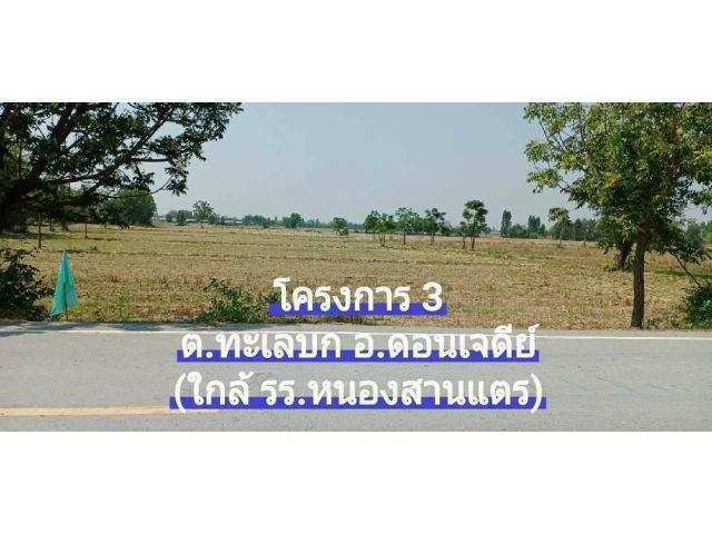 ขายที่ดินสวย 1 ไร่ ติดลาดยาง บรรยากาศดีทุ่งโล่ง เหมาะสร้างบ้านสวนหรือร้านกาแฟ อาหารริมทุ่งหรือกิจการร้านค้าต่าง ๆ