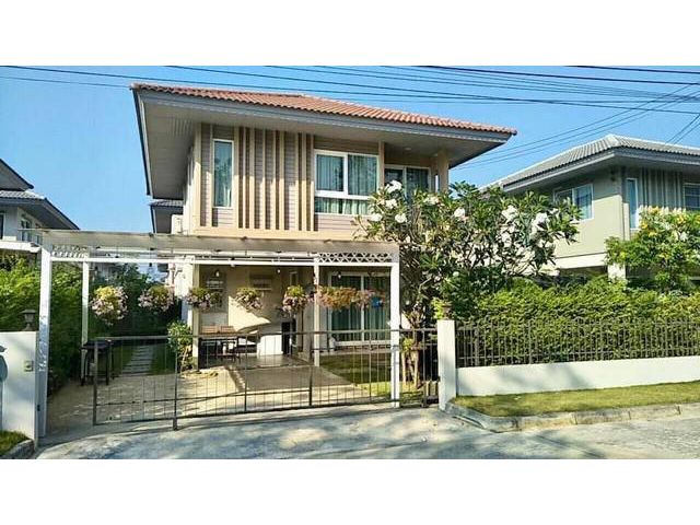 ให้เช่าบ้านเดี่ยว หมู่บ้าน คณาสิริ บางนา ใกล้ถนนมอเตอร์เวย์