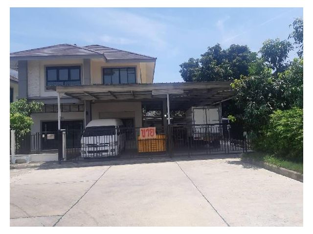 R090-113 ขายบ้านเดี่ยว 69.3 ตร.ว. บ้านนาวาสิริ (Navasiri) หลังมุม เข้าซอย โรมัน 50 เมตร  เลี้ยวขวา 150 เมตร