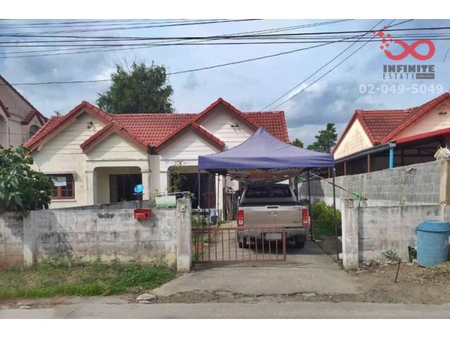 ขายบ้านเดี่ยวชั้นเดียว หมู่บ้านสวนแสนสุข ถนนรังสิต-นครนายก