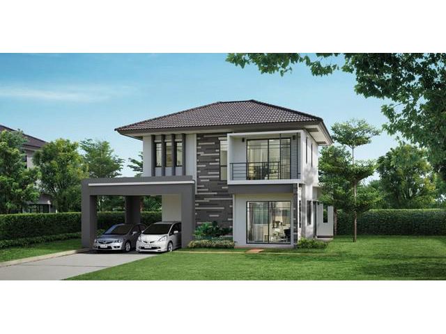 ขายบ้านเดี่ยว : หมู่บ้านฮาบิเทีย ปัญญาอินทรา 2