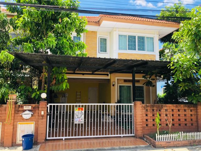 ขายบ้านแฝด 2 ชั้นหมู่บ้านเติมรัก3 (รหัสทรัพย์ 202165) ถนนบ้านกล้วย-ไทรน้อย แขวงไทรน้อย เขตไทรน้อย นนทบุรี ขนาด 40.20 ตรว.