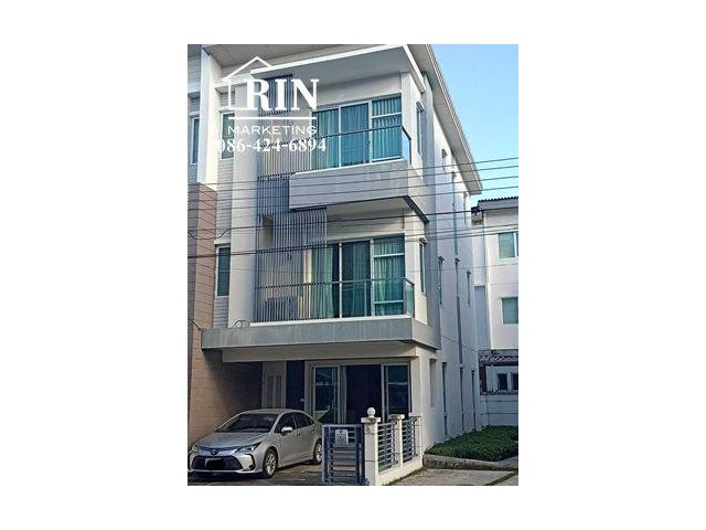 L26 ให้เช่า TownHouse หลังมุม ย่านศรีนครินทร์ Town avenue อ่อนนุช 68 พร้อมอยู่
