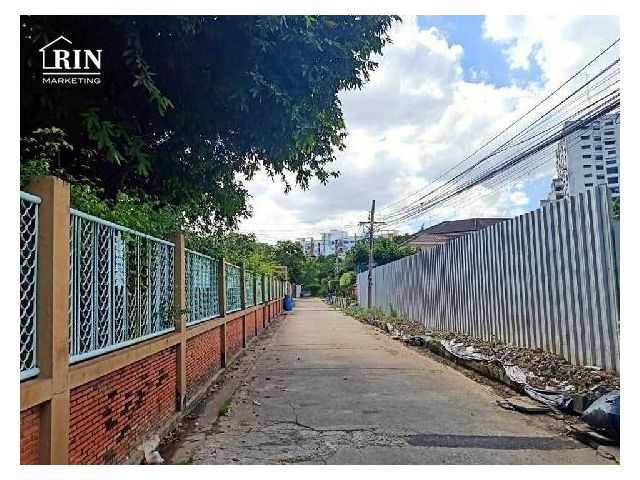L614 ขายที่ดินเปล่า ถมสวย รูปสี่เหลี่ยม หน้ากว้าง ซอยอุดมสุข 32 สุขุมวิท 103 ใกล้ BTS อุดมสุข ราคาขาย 25,500,000 บาท