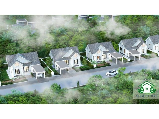ลดเป็นล้าน บ้าน St. Garden Home  บ้านเดี่ยว ใกล้ ม.พะเยา ใกล้สาธิต มหาวิยาลัยพะเยา เข้า - ออก ได้หลายทาง