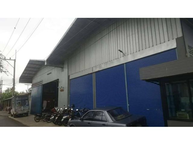 ขายโกดังพร้อมที่ดิน 120 ตรว. ติดถ.ซอยหมู่บ้านศิริวรรณ ใกล้ถ.สิริโสธร(314) - 600 เมตร อ.เมืองฉะเชิงเทรา จ.ฉะเชิงเทรา