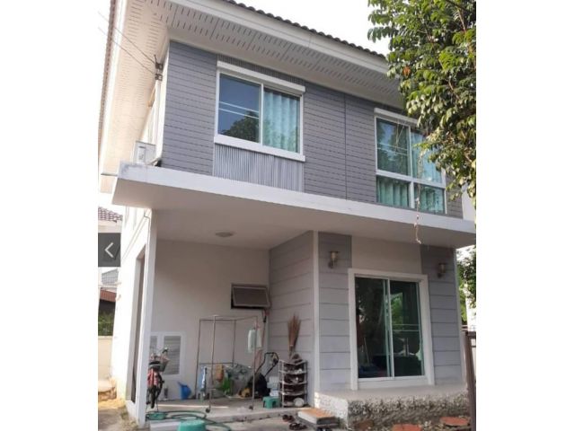 PJH89 ให้เช่าบ้านเดี่ยว 2ชั้น เนื่อที่ 50 ตรว 3ห้องนอน 2ห้องน้ำ มีนบุรี
