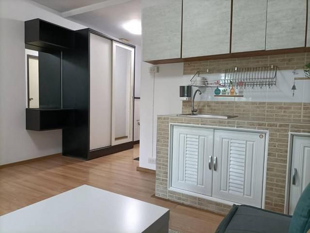 ขายคอนโดซิตี้วิลล่า ตึกF1 ชั้น 4 วิวสวน เฟอร์ครบพร้อมอยู่ ใกล้เดอะมอลล์บางกะปิ