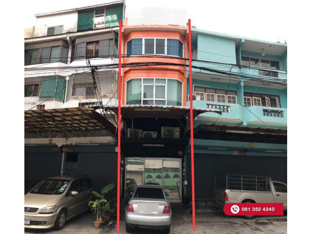 อาคารพาณิชย์ 5 ชั้น ซ.จันทน์ 13 กรุงเทพ ยานนาวา