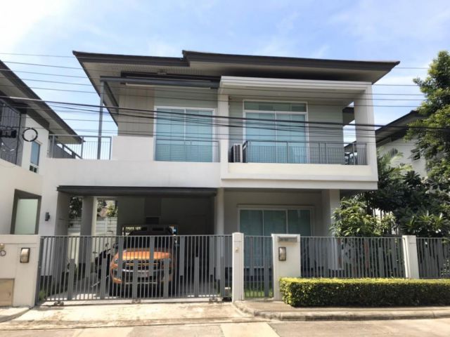 L627 ขายบ้านเดี่ยว 2 ชั้น 65 ตร.ว.เสนาพาร์คแกรนด์ รามอินทรา Built in แต่งสวยครบพร้อมอยู่  ราคาขาย พิเศษสุด 8,300,000 บาท