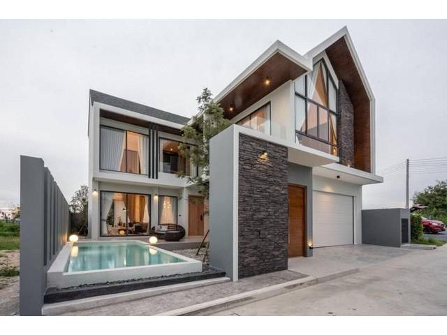 Lv5030 ขาย บ้านเดี่ยว Poolvilla แถวห้วยใหญ่ พัทยา