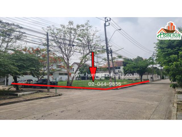 ที่ดิน(หัวมุม)หมู่บ้านกฤษดานคร 18 ถนนพุทธมณฑลสาย3