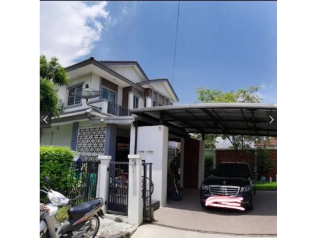ขายด่วน บ้านเดี่ยว มัณฑนา2 อ่อนนุช-วงแหวน สุขาภิบาล 2 หลังมุม