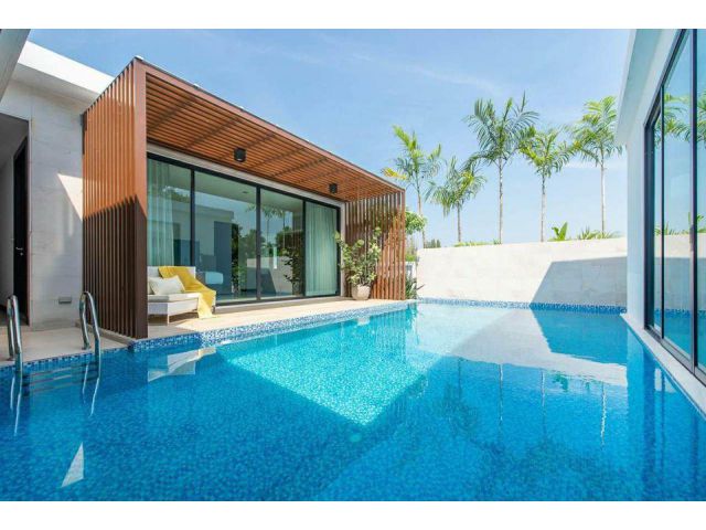 Villa for sale, the same project as Movenpick, Pattaya, 3 bedrooms, 3 bathrooms Price 24 million baht, area size 130 sq