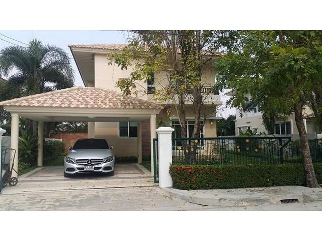 ให้เช่าบ้านเดี่ยว 2ชั้น พร้อมอยู่ หมู่บ้านศุภลัย สวนหลวง ถนนเฉลิมพระเกียรติ เฟอร์นิเจอร์ครบ