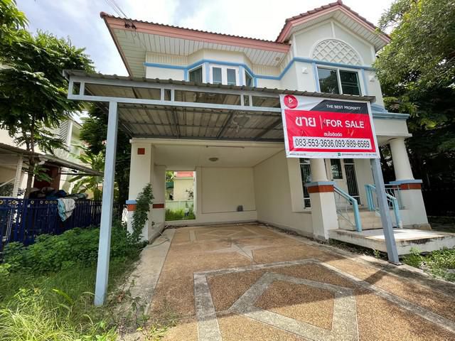 ขายบ้านเดี่ยว 2 ชั้น 72 ตร.วา 3 นอน เพอร์เฟคเพลส สุวรรณภูมิ เฟส 1 พร้อมเข้าอยู่