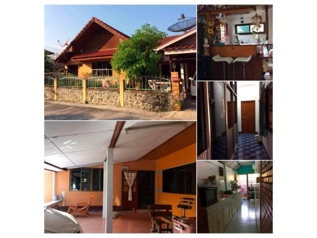 บ้านที่แม่ริมไม่ไกลจากตัวเมือง เป็นบ้านชั้นเดียว ในพื้นที่ 83 ตรว. มีบ้านสองหลัง ๆใหญ่มี 3 ห้องนอน 2 ห้องน้ำ มีแอร์ 3