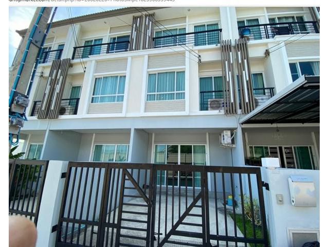 ให้เช่าทาวน์โฮม 3ชั้น เดอะแพลนท์ ซิตี้ นวมินทร์86